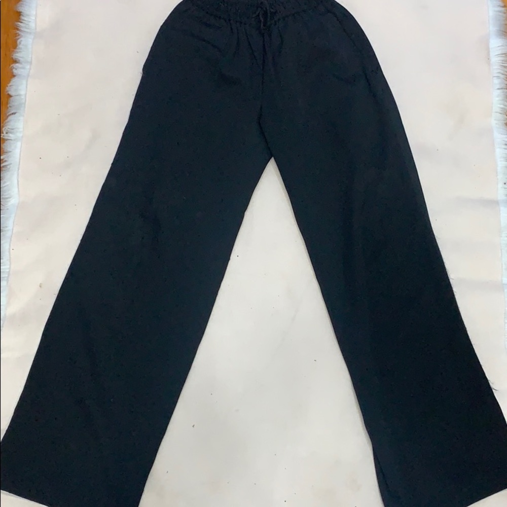 Number (n)ine FW 2000 tux stripe wool sweats